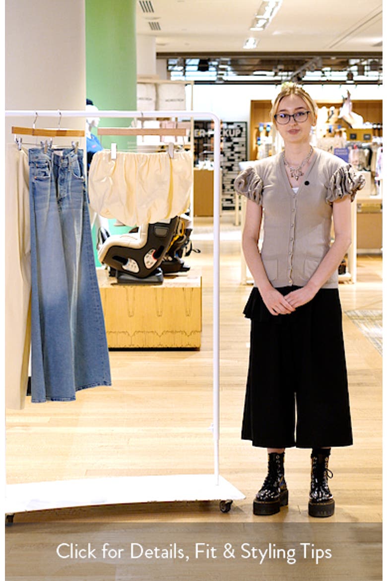 Camila Strapless Stretch Cotton Bubble Top video