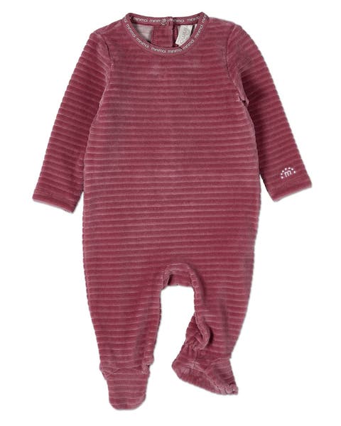 Cotton-Rich Drop-Needle Footie (Baby)