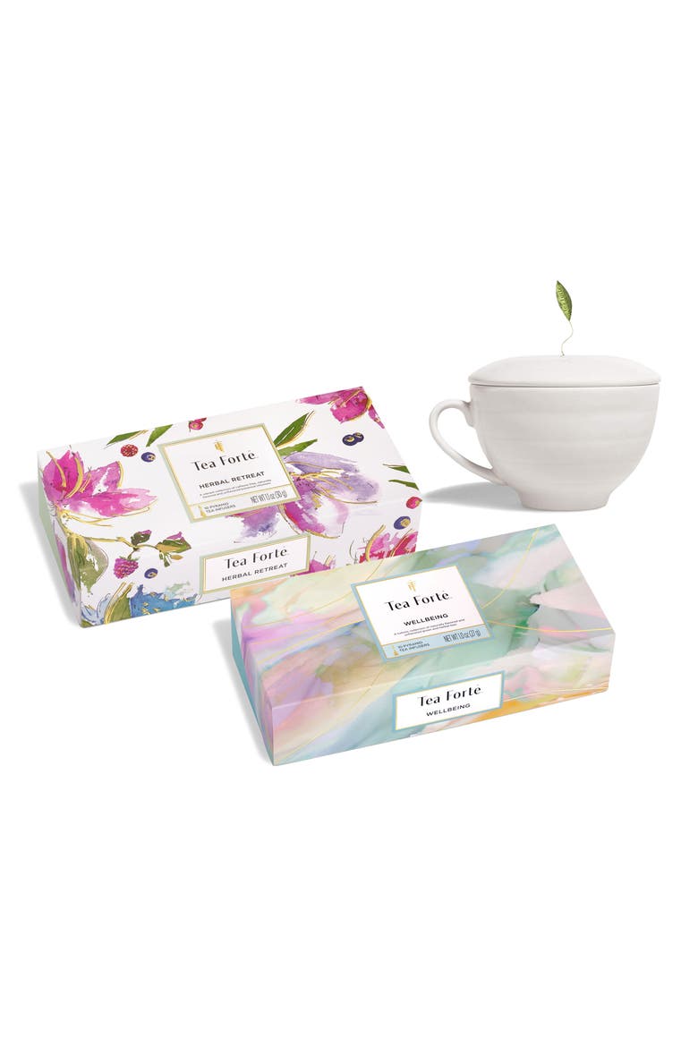Wellbeing & Herbal Retreat Tea Bundle, Main, color, NO COLOR