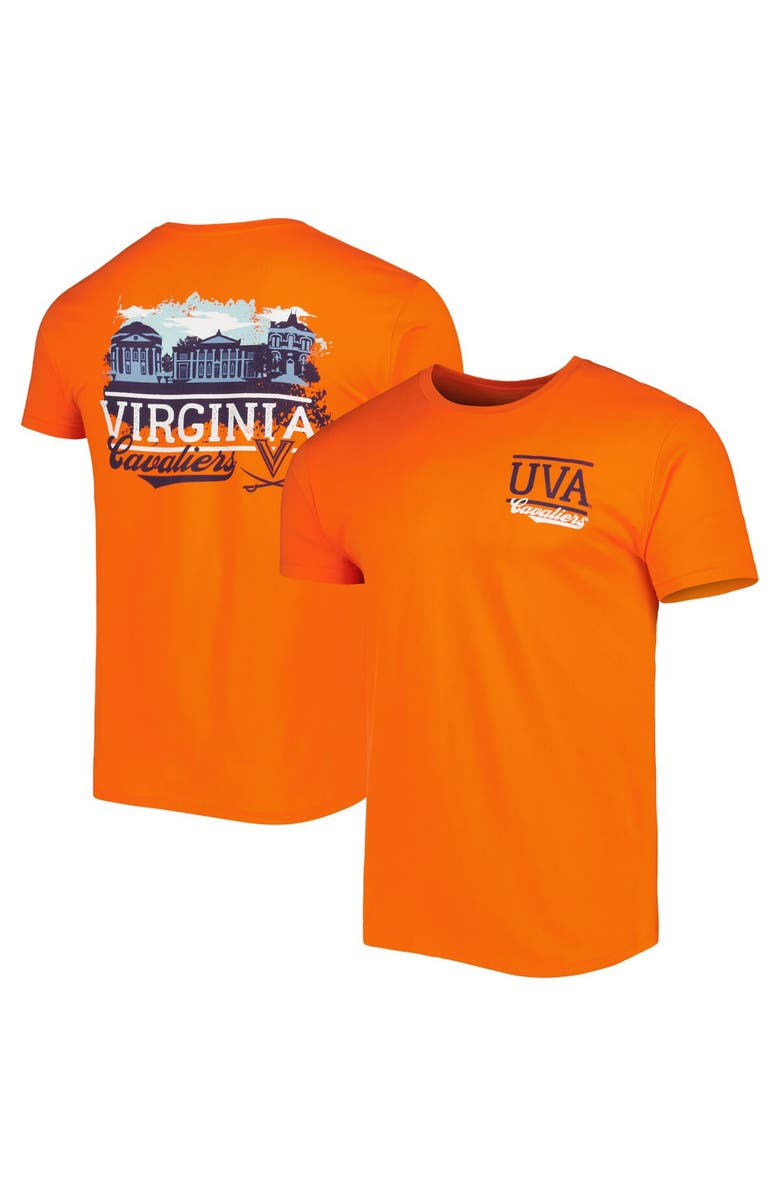 IMAGE ONE Men's Orange Virginia Cavaliers Hyperlocal T-Shirt, Main, color, Orange