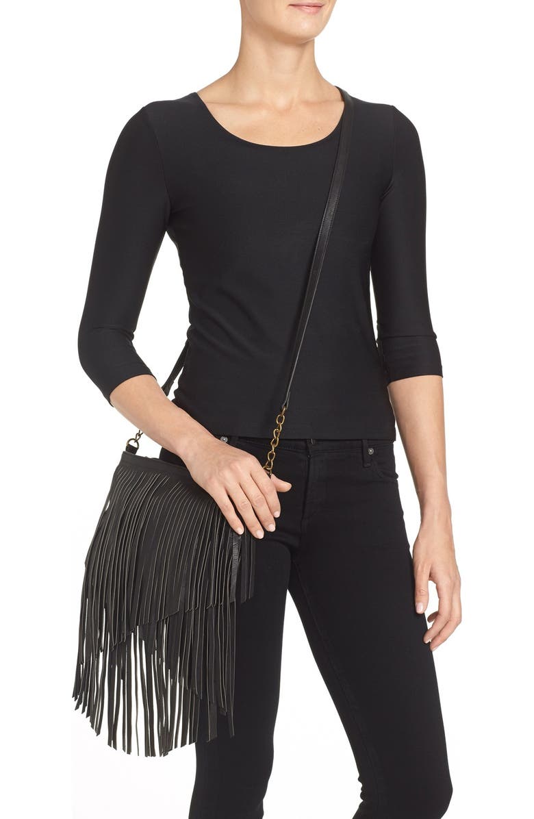 BP. Layered Fringe Crossbody Bag, Alternate, color,