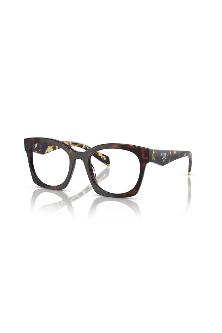 52mm Irregular optical glasses, Main, color, Tortoise