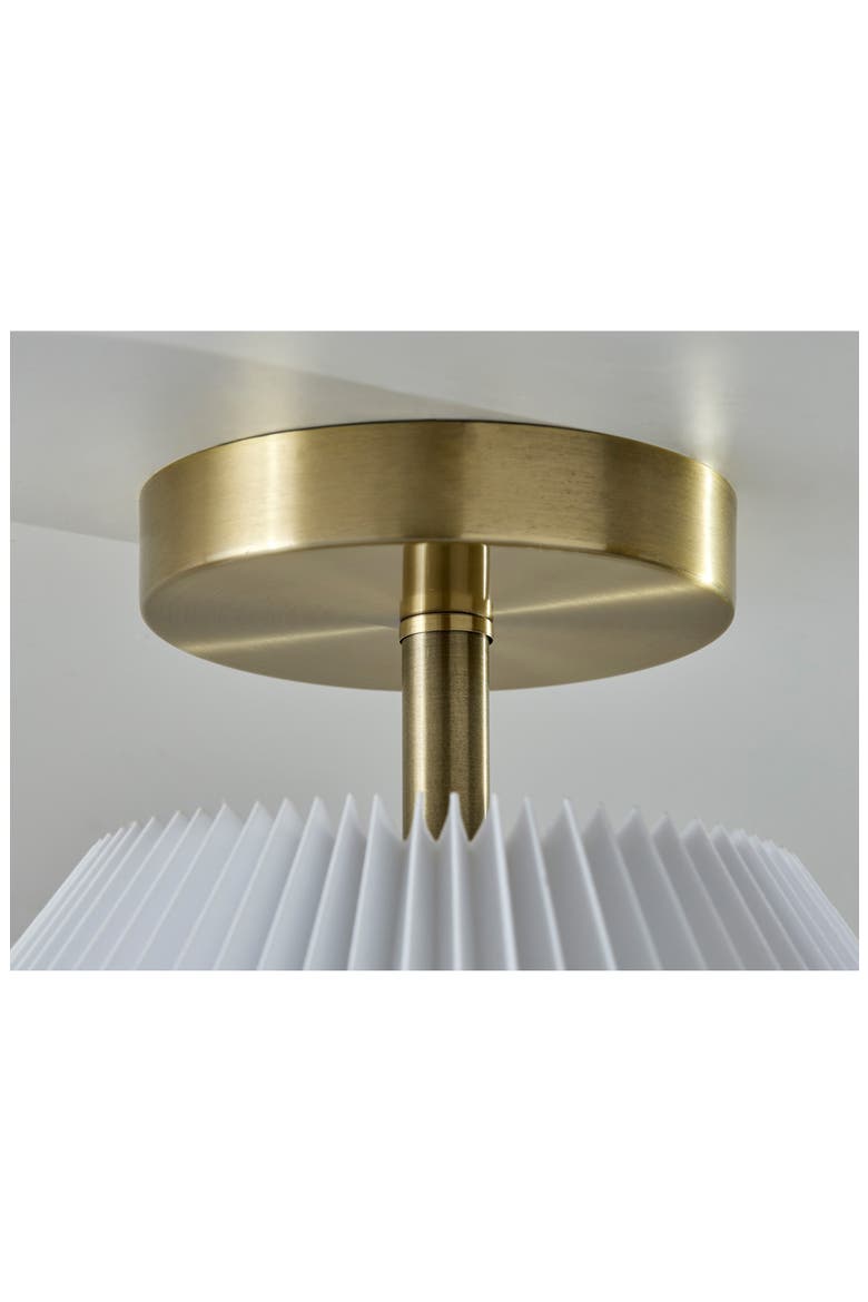 Scarlet Flush Mount, Alternate, color, ANTIQUE BRASS