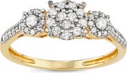 FZN Two-Tone Diamond Ring