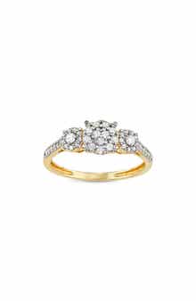 FUZION CREATIONS Two-Tone Diamond Ring