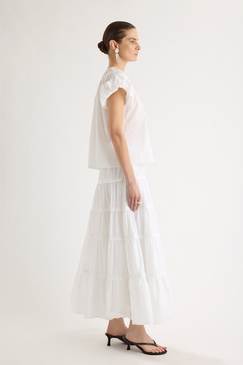 Marisol Top, Alternate, color, White