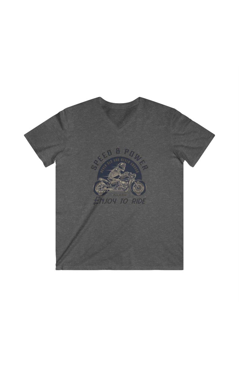 Ledger & Ford L&F Fitted V-Neck Speed & Power Tee, Main, color,