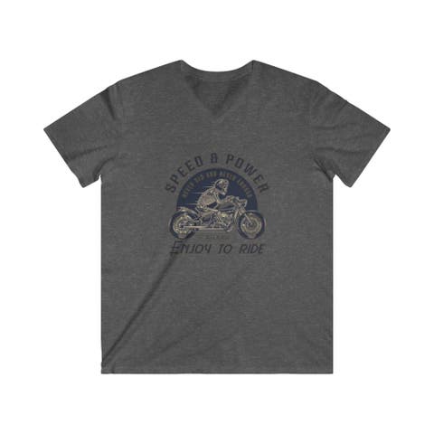L&F Fitted V-Neck Speed & Power Tee