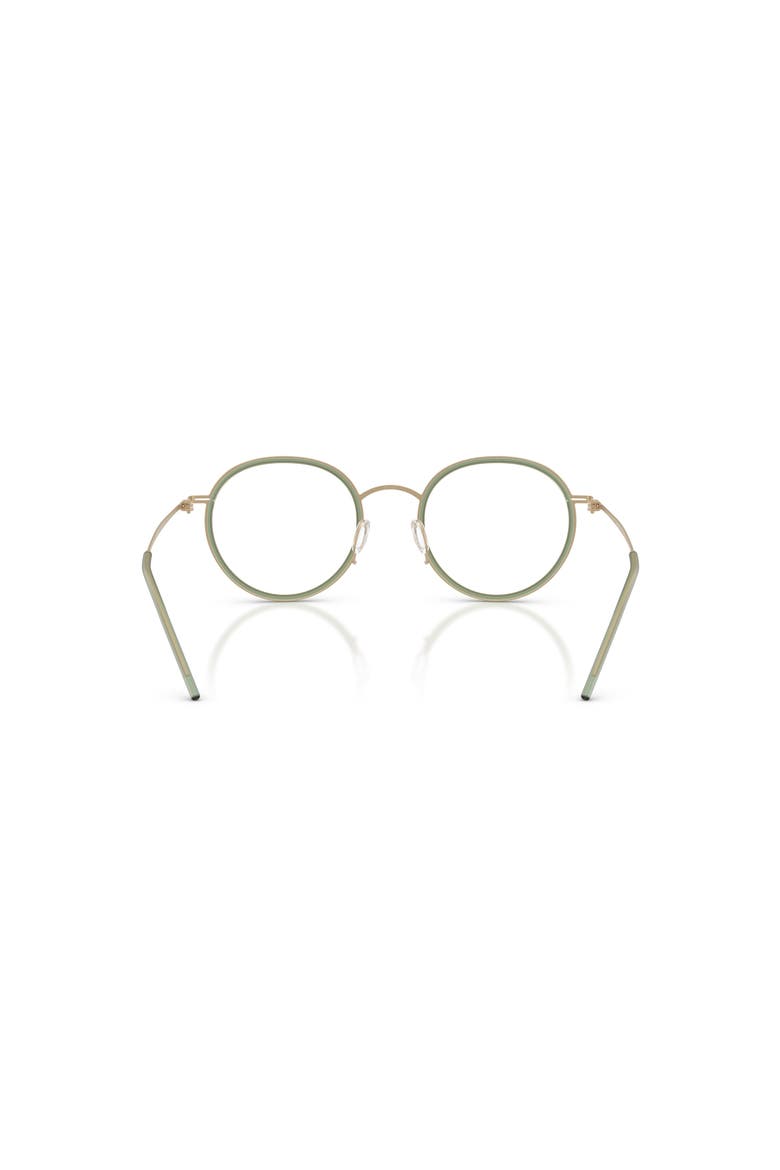 49mm Round optical glasses, Alternate, color, Black