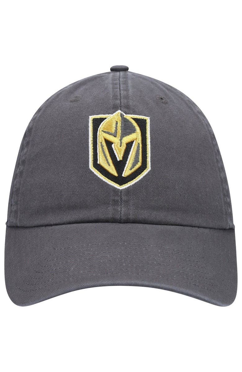 '47 Men's '47 Charcoal Vegas Golden Knights Team Clean Up Adjustable Hat, Alternate, color, Charcoal