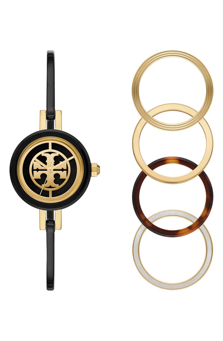 Tory Burch The Reva Bangle Watch Set, 28mm, Main, color,