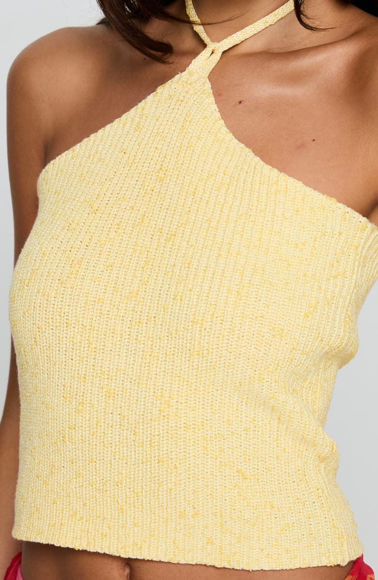 Princess Polly Runaway Baby Knit Halter Top, Alternate, color, Lemon