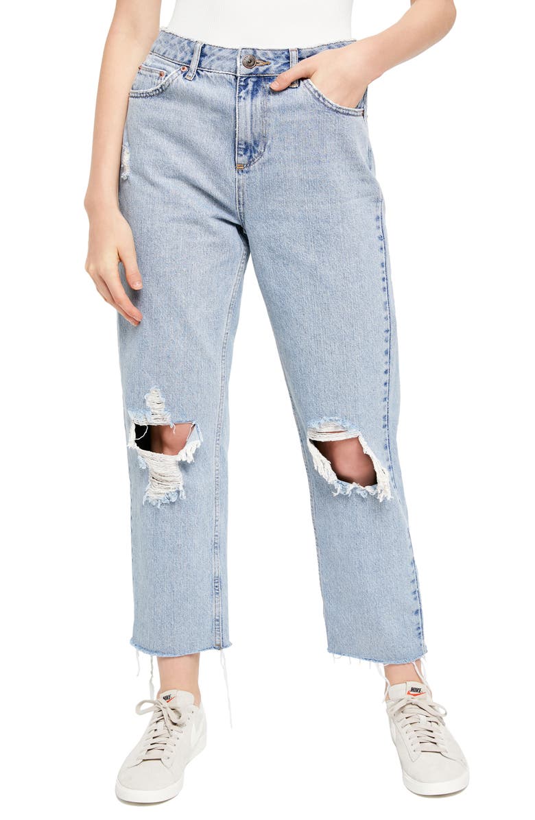 BDG Urban Outfitters Pax Ripped High Waist Jeans, Main, color,