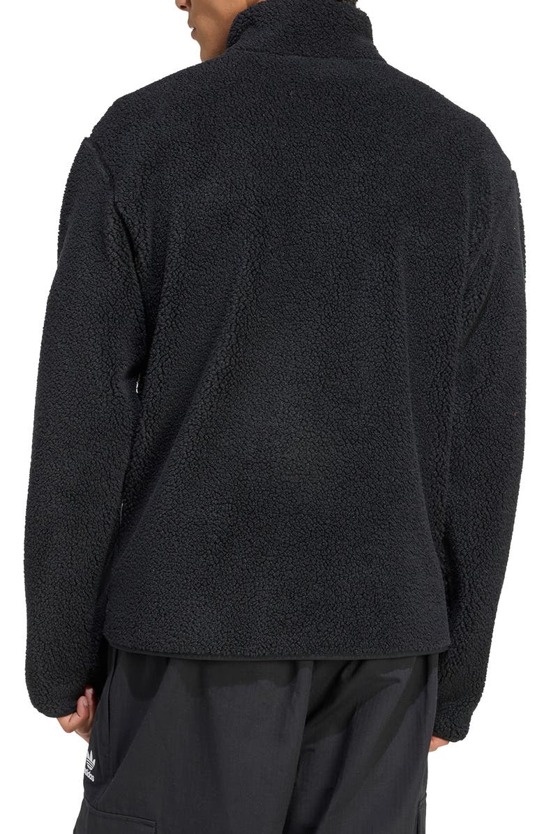 adidas Trefoil Essentials Fleece Zip Jacket, Alternate, color, 