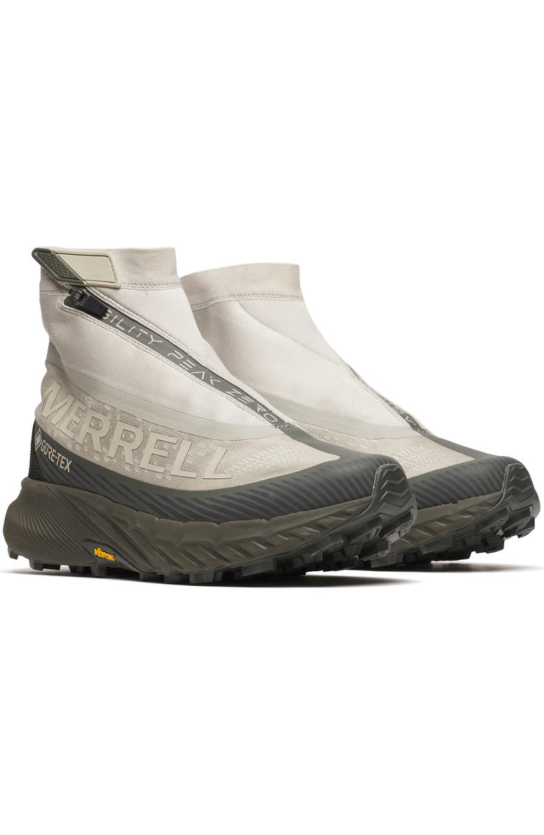 Merrell Agility Peak 5 Trail Running Shoe, Main, color, Beluga/ Dio