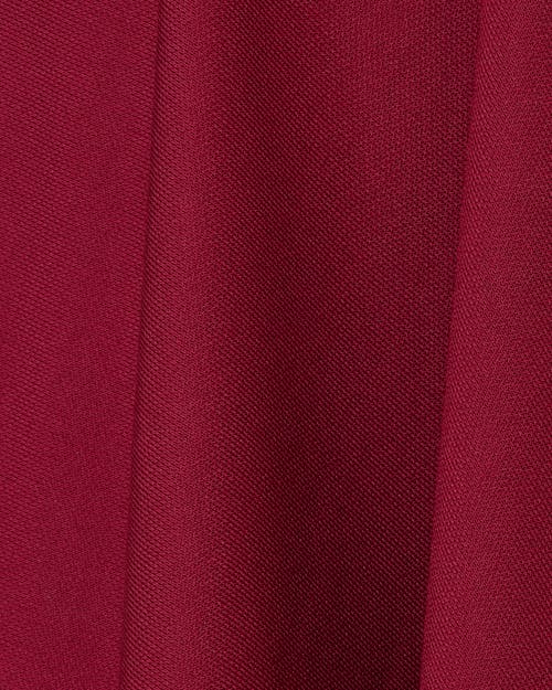 Santorelli Tani Sleeveless Midi Dress With Asymmetric Skirt Panel In Burgundy