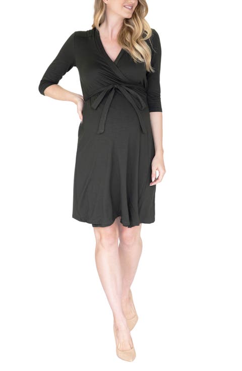 Maternity/Nursing Wrap Dress