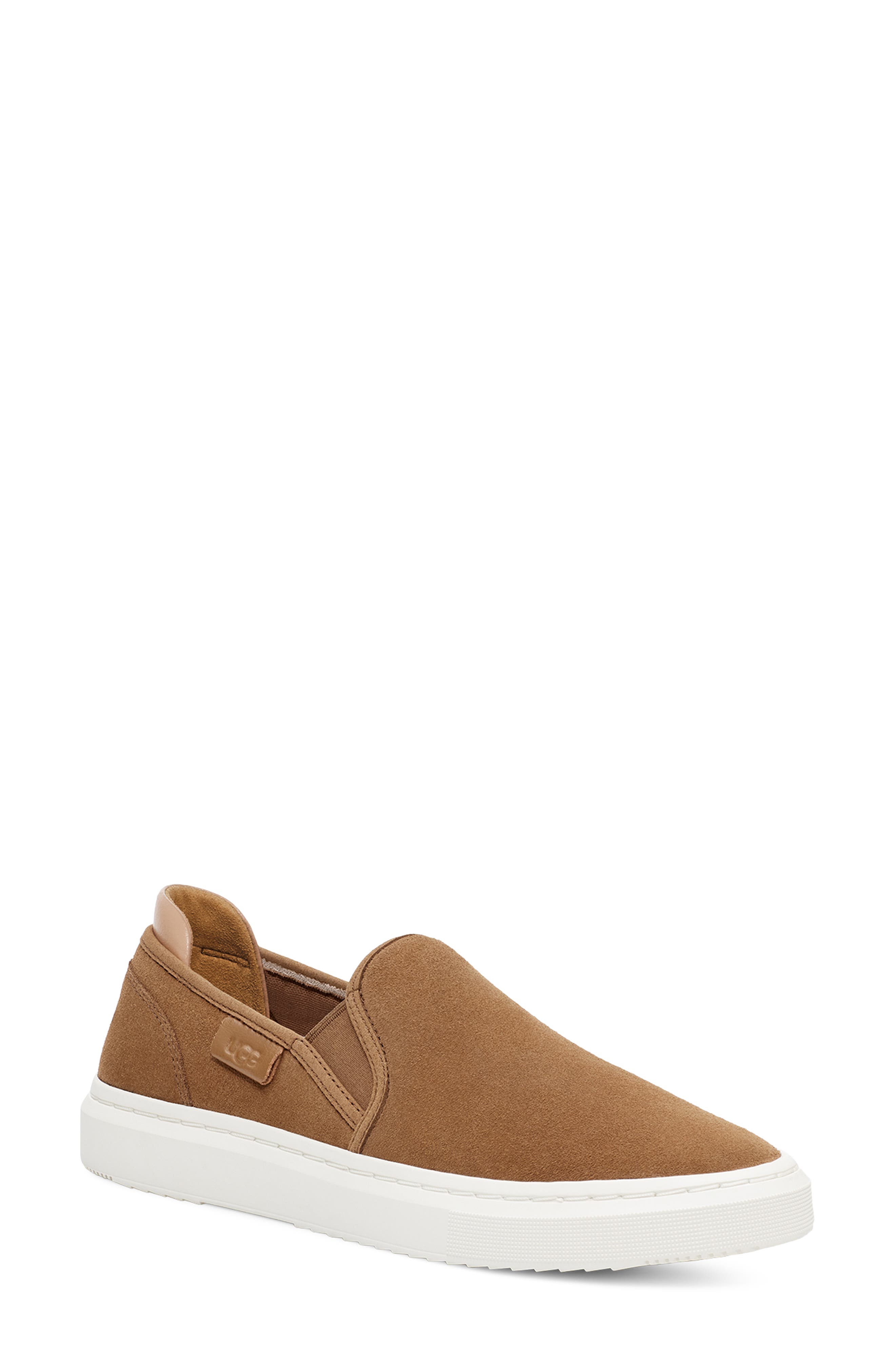 Alameda Slip-On Sneaker, Main, color, CHESTNUT