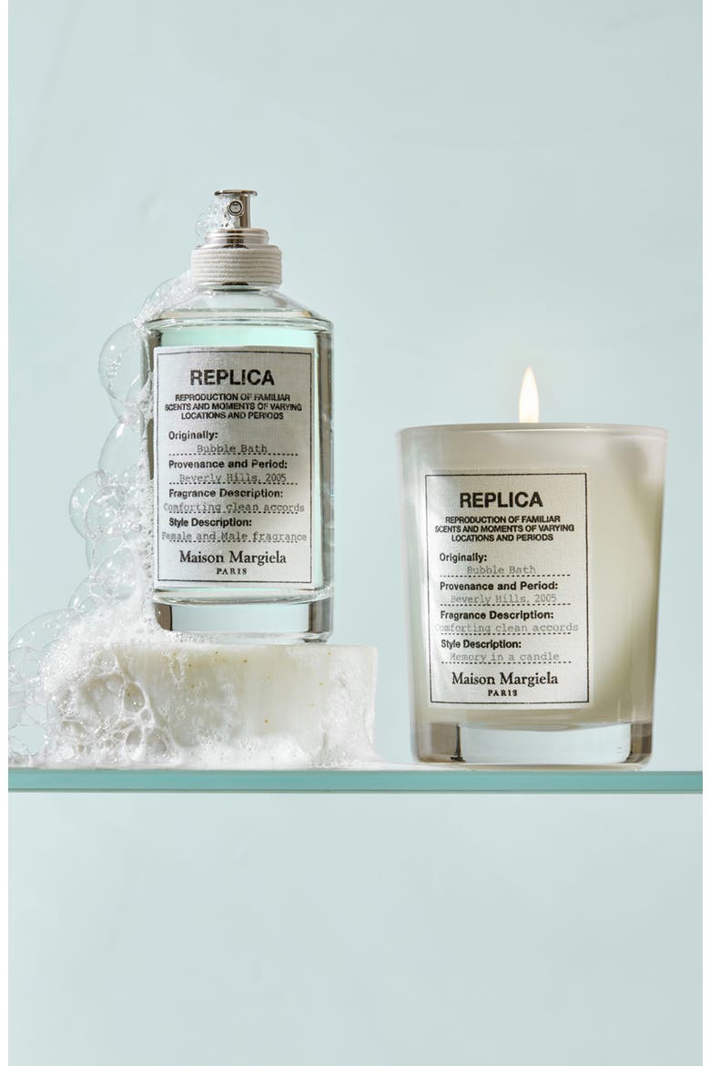 Replica Bubble Bath Scented Candle, Alternate, color, NO COLOR
