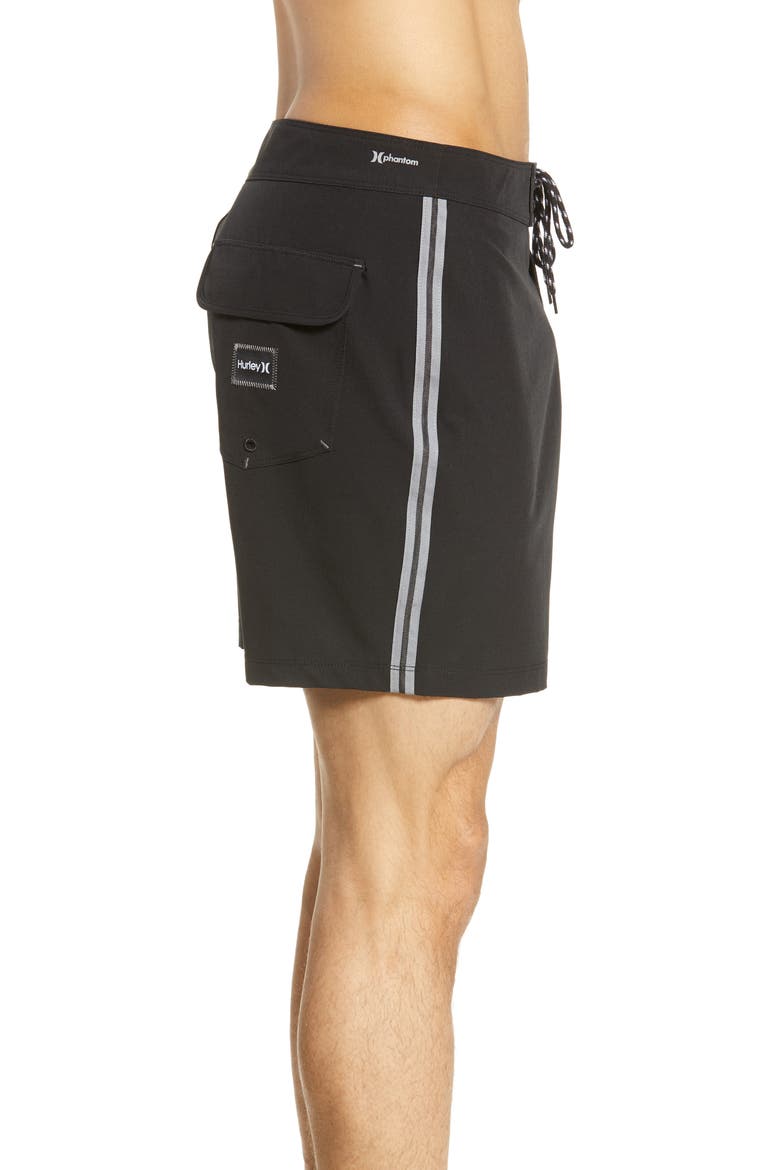 Phantom Brooks Street Board Shorts, Alternate, color, BLACK
