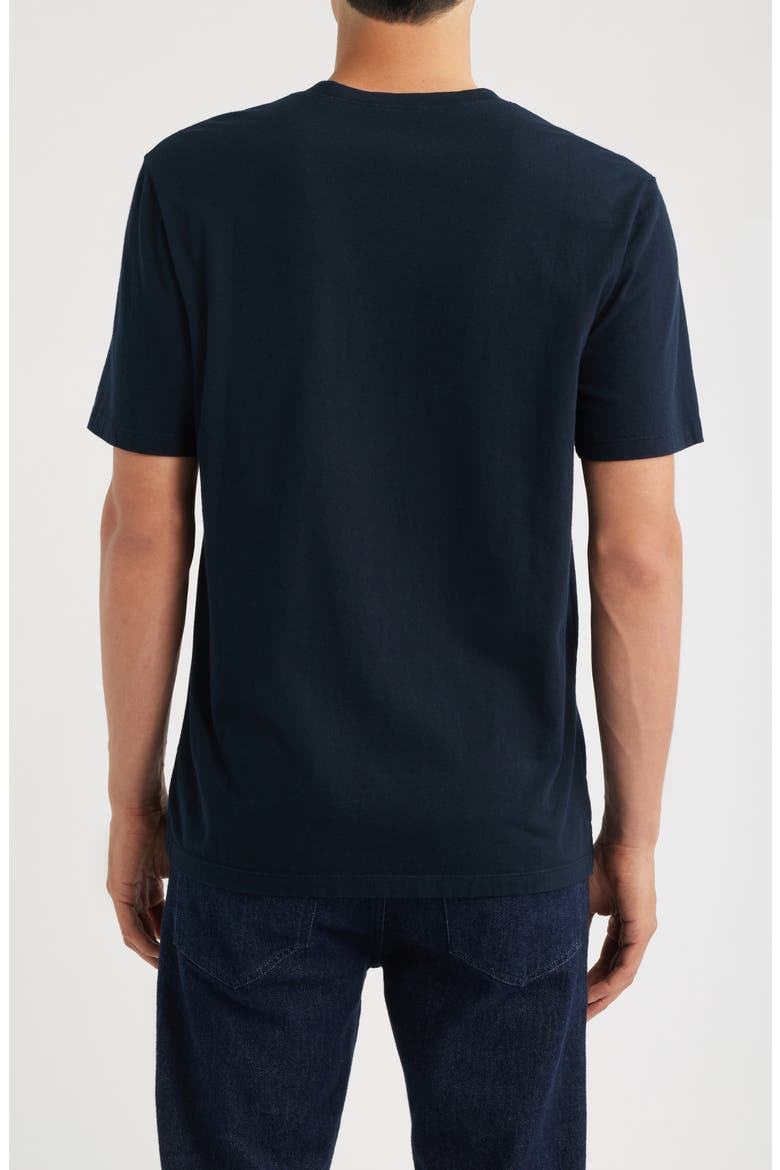 Regular Fit Garment Dyed V-Neck T-Shirt, Alternate, color, WASHED COASTAL