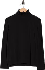 Eileen Fisher Slim Fit Turtleneck Top