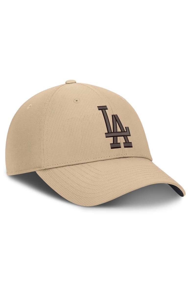 Men's Nike  Khaki Los Angeles Dodgers Desert Ripstop Club Adjustable Hat, Alternate, color, Khaki