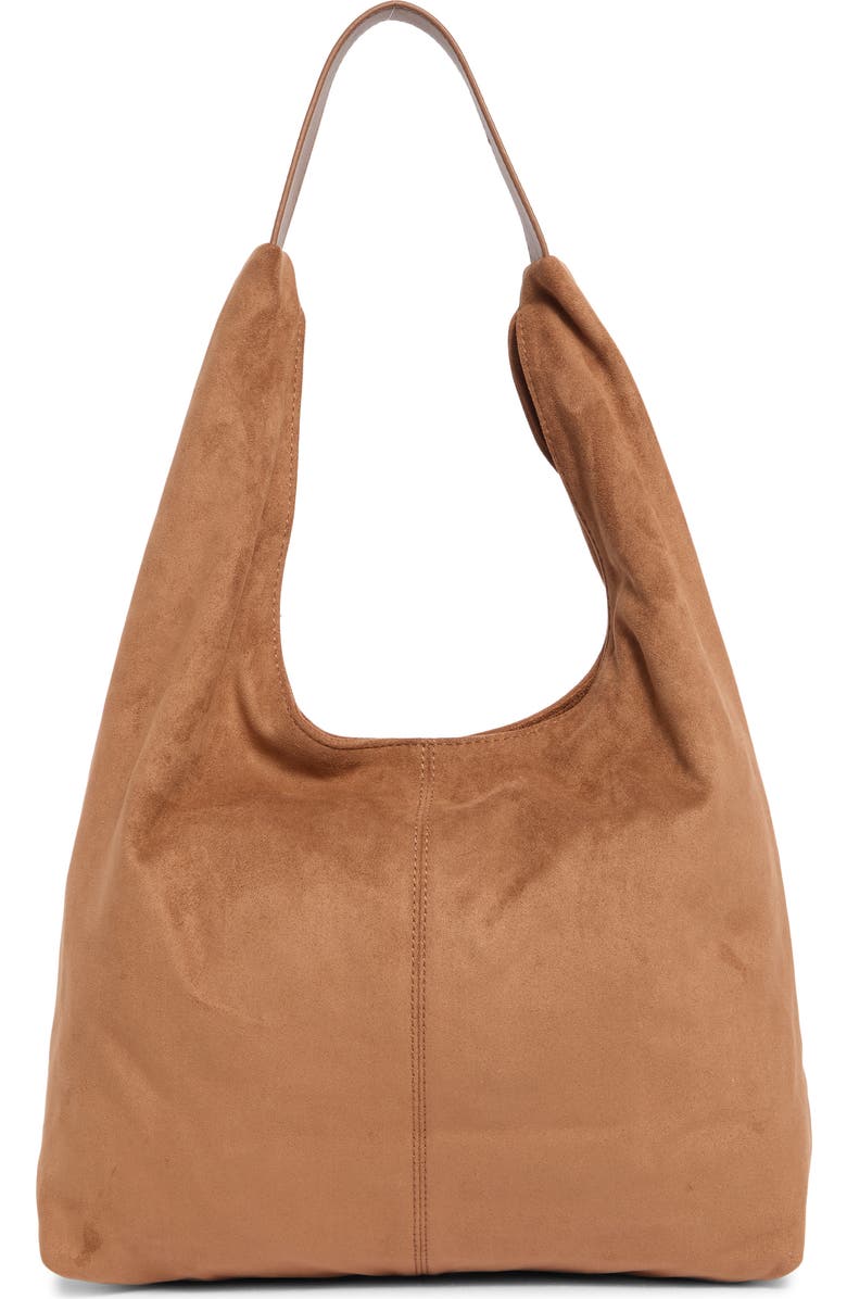 Steve Madden Niccola Hobo Bag, Alternate, color, Nutshell