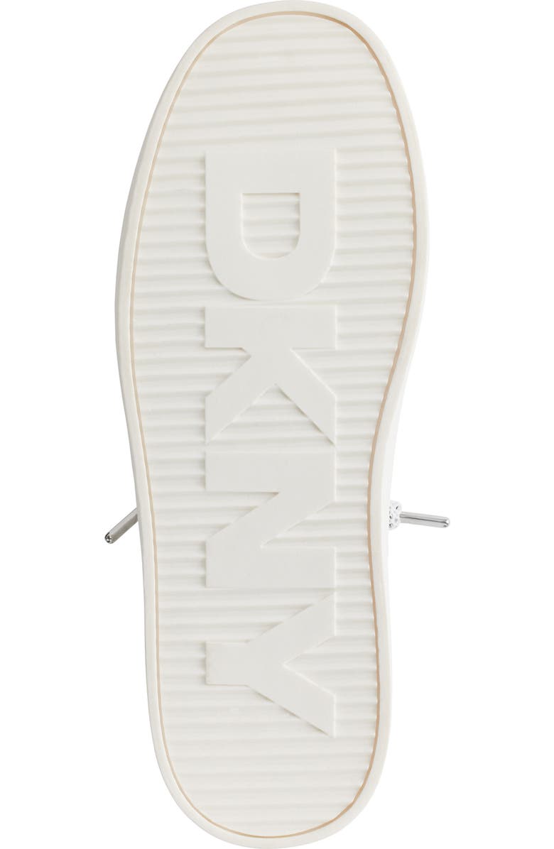 DKNY Ginali Metallic Sneaker, Alternate, color, White