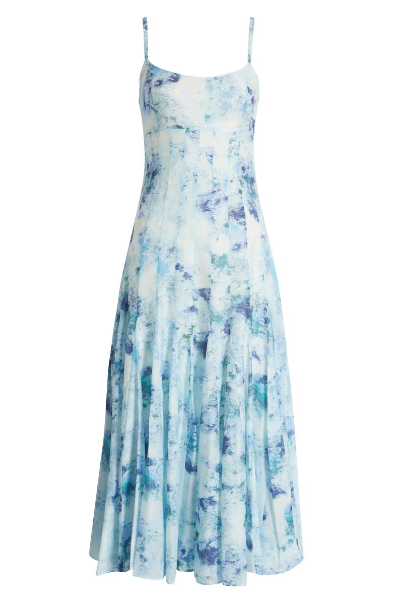 Chelsea28 Seamed Sleeveless Maxi Dress, Alternate, color, 