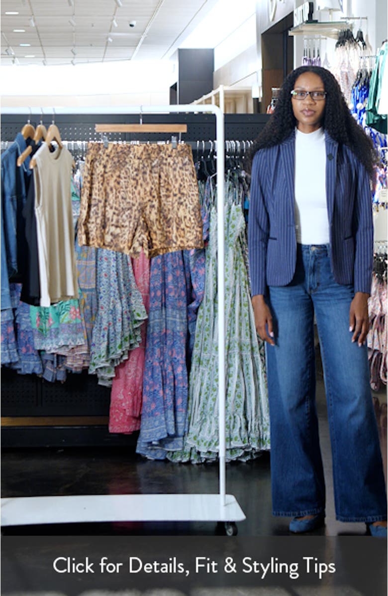 Charli Linen & Silk Shorts, sales video thumbnail