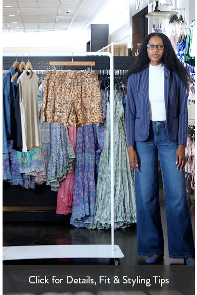 Charli Linen & Silk Shorts video