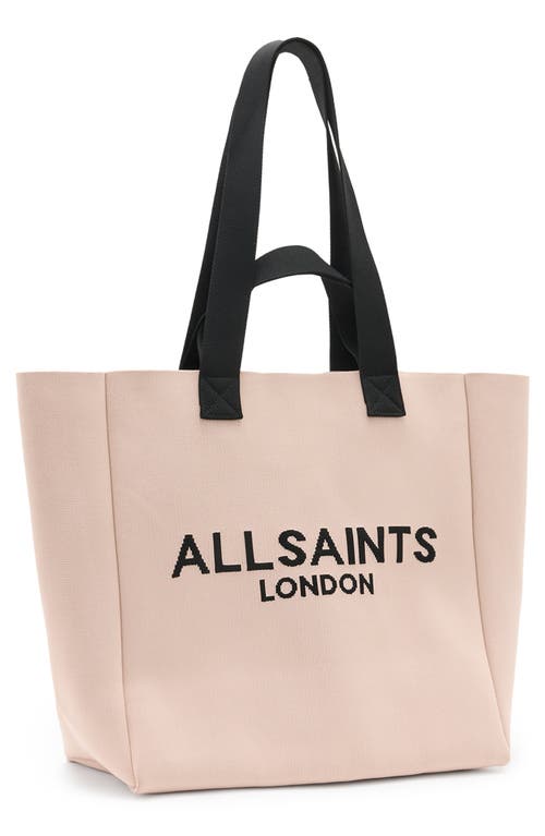 Allsaints Izzy Recycled Polyester Tote In Rose Dust Pink