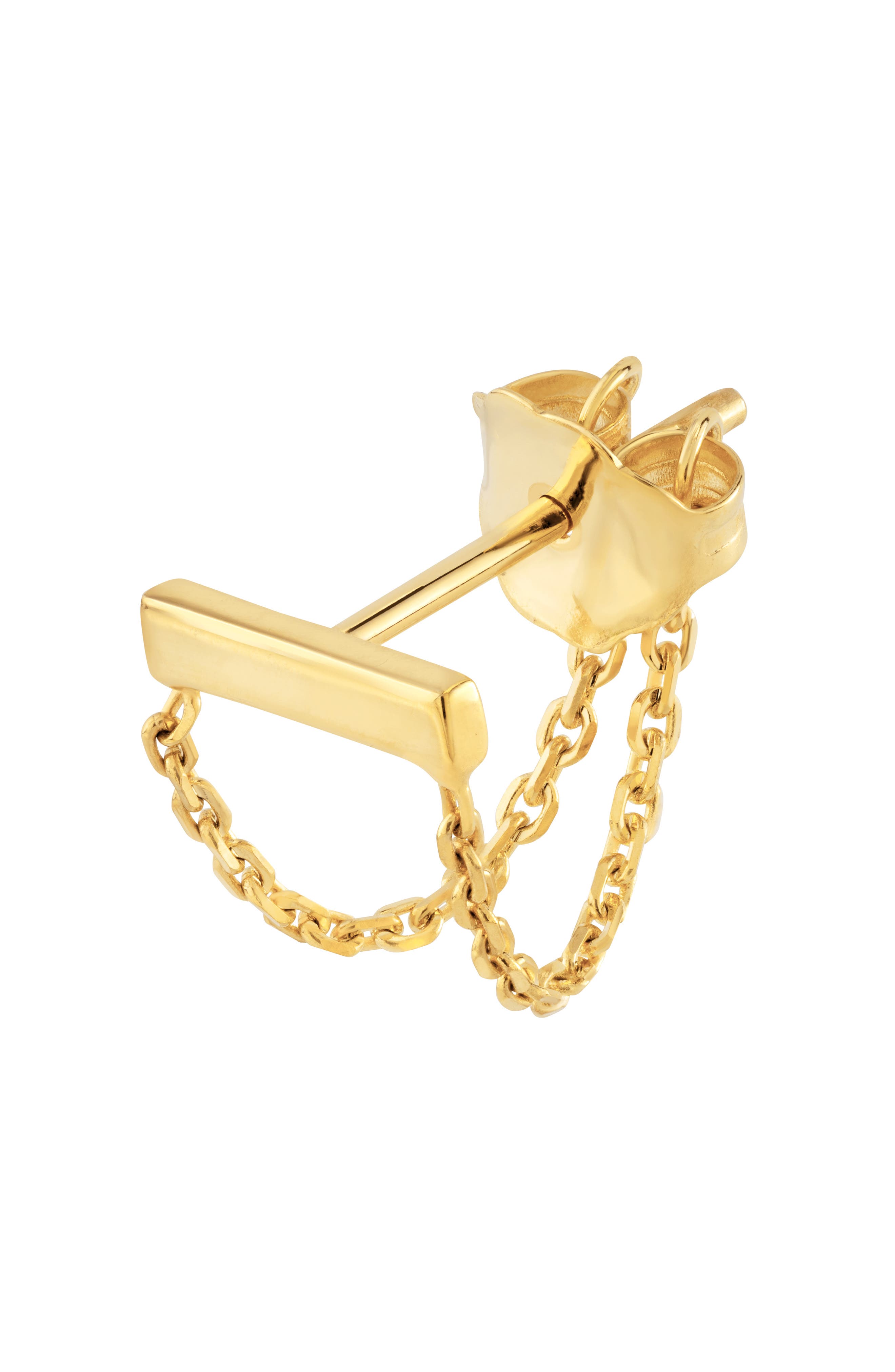HAWLEY ST Bar Front/Back Chain Drop Earrings (Women) | Nordstromrack