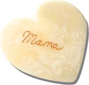 Solar Eclipse Mama Heart Hair Claw Clip