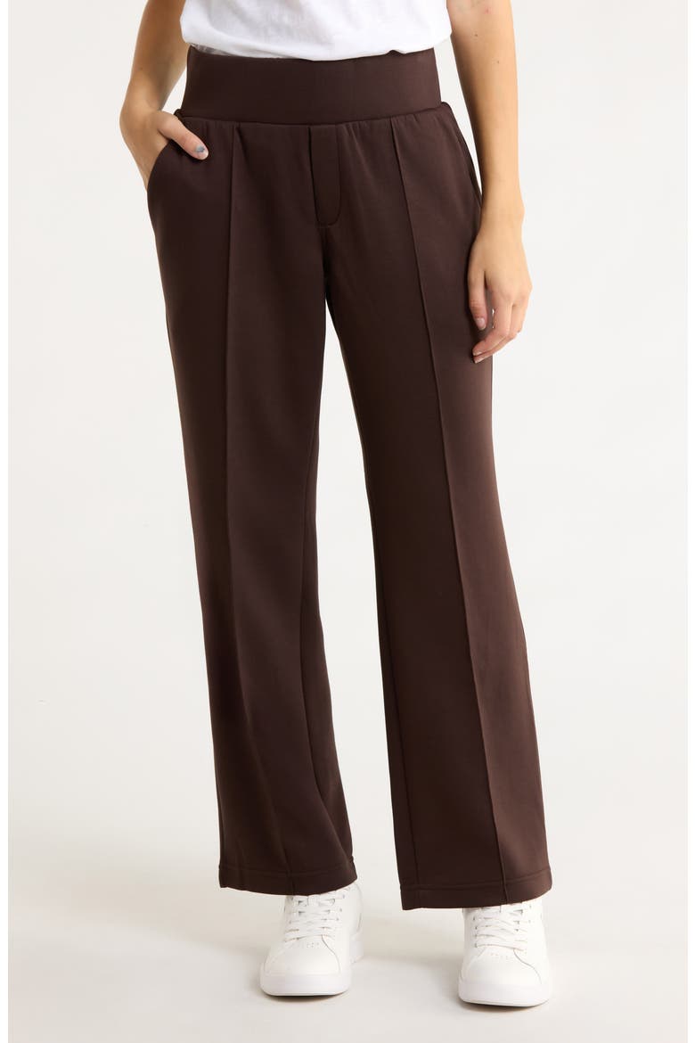 Pintuck Scuba Pants, Main, color, JAVA