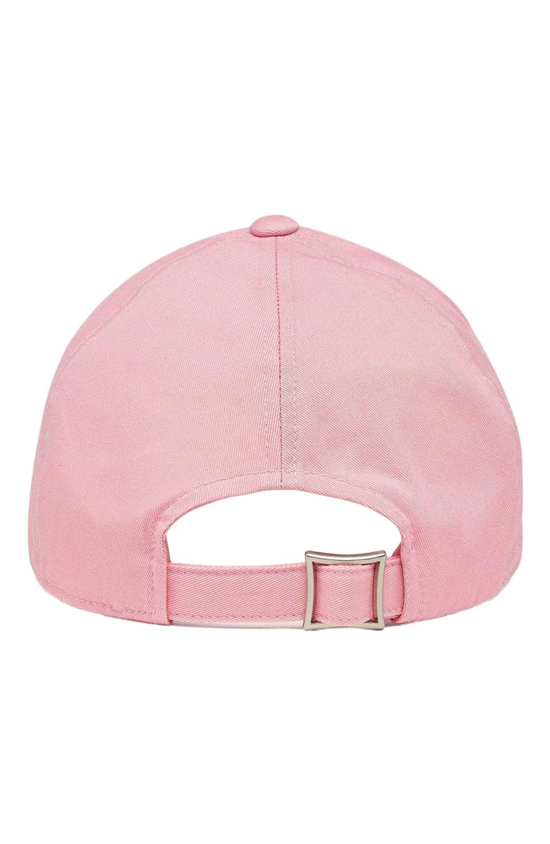 MCM Essential Diamond Cap in Cotton Twill, Alternate, color, Pink