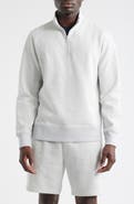 Zella Vital Fleece Quarter Zip Pullover