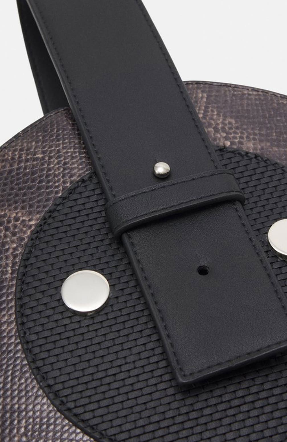 DOIZPE Libertad Cactus and Snake Crossbody Bag, Alternate, color, Black