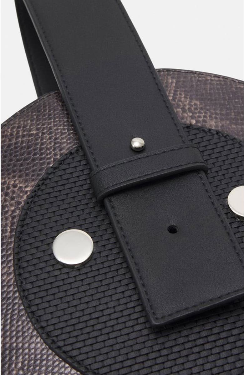 DOIZPE Libertad Cactus and Snake Crossbody Bag, Alternate, color, Black