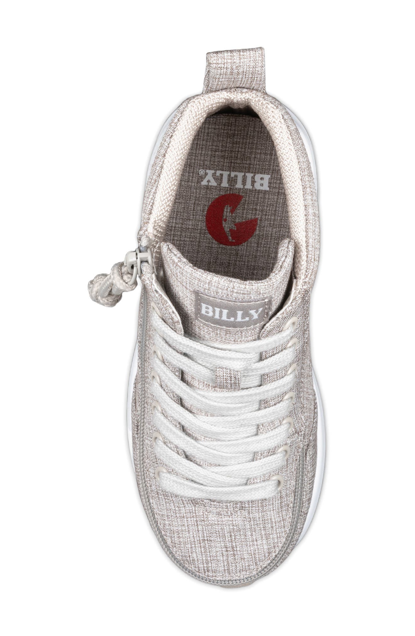 BILLY Footwear Kids' Goat Classic High Top Sneaker, Alternate, color, Grey Jersey