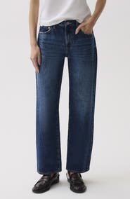 Pistola Lexi Distressed Studded Crop Barrel Jeans