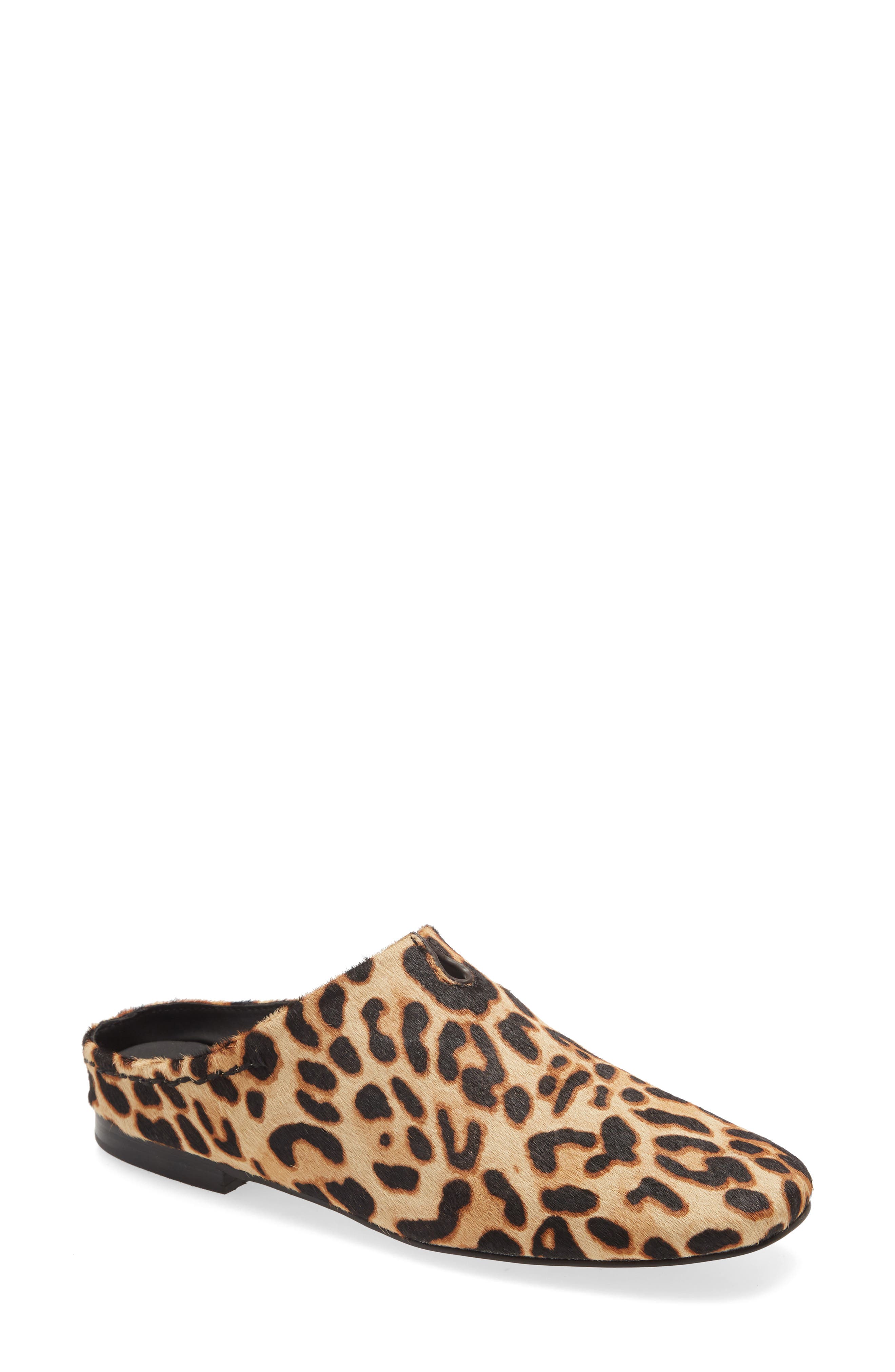 Fondo Mule, Main, color, ANIMAL CALF-HAIR
