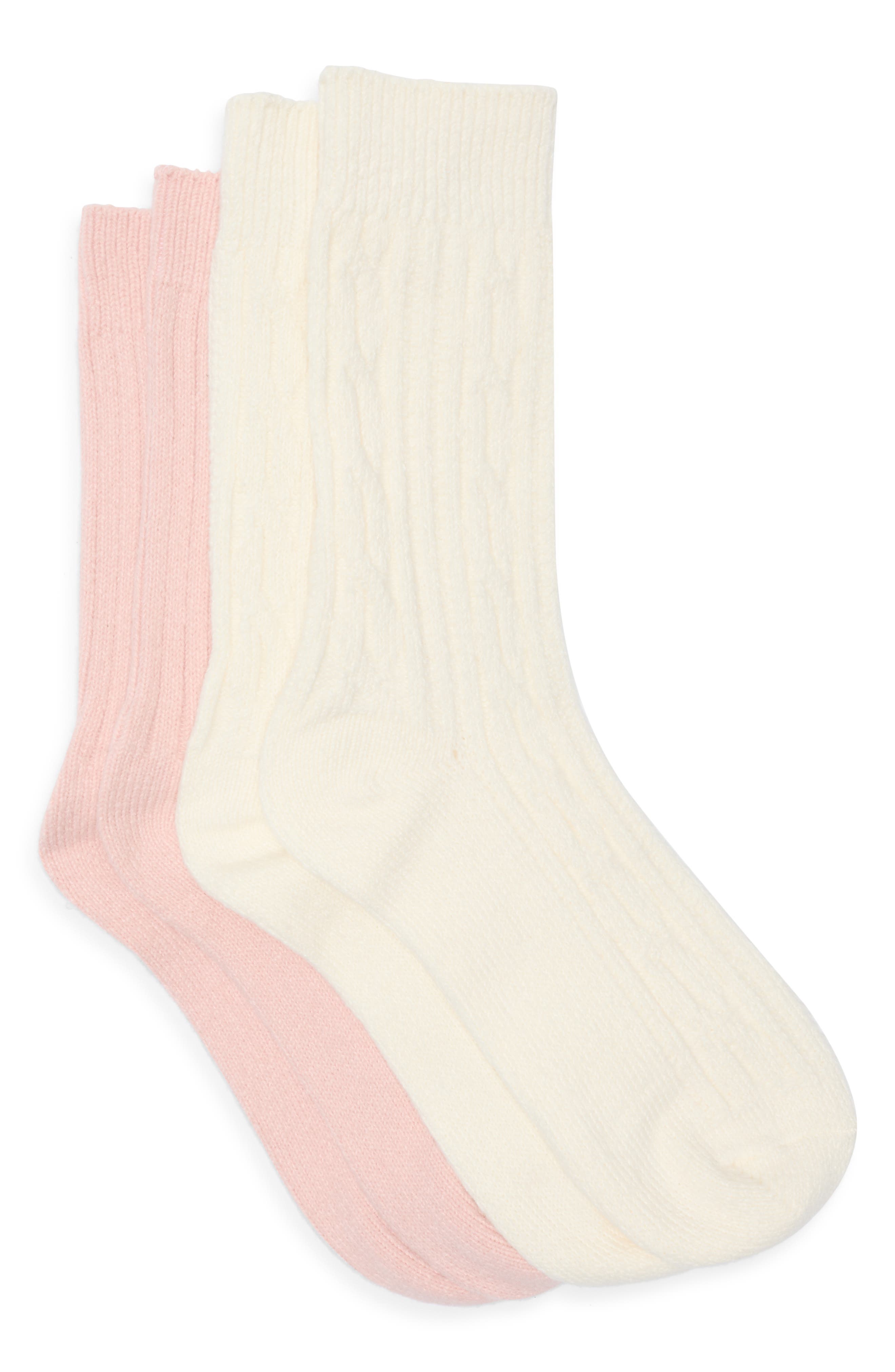 Steve Madden 2-Pack Cable Boot Socks