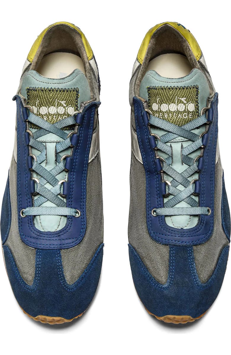 Diadora Equipe H Dirty Stone Wash EVO, Alternate, color, Blue Haze