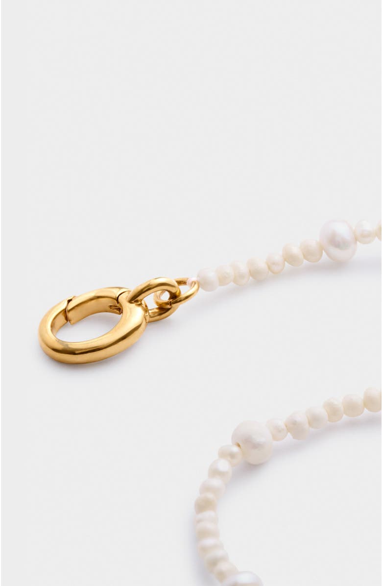 Katie Loxton Pearl Glow Bracelet, Alternate, color, Pearl And Gold Coated