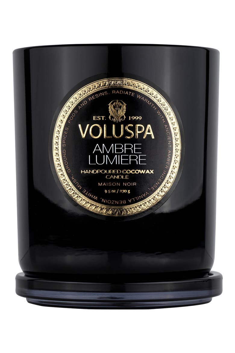 Ambre Lumiere Classic Candle, Alternate, color, AMBRE LUMIERE