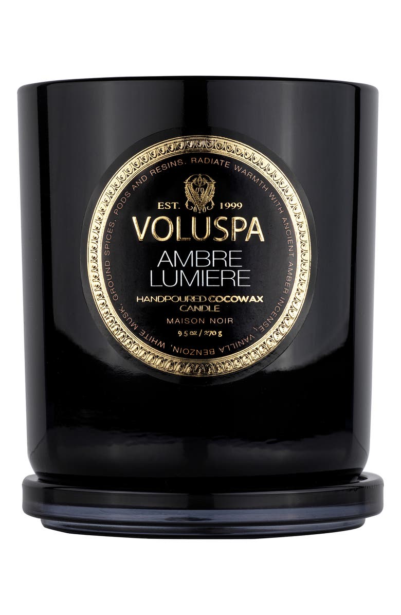 Voluspa Ambre Lumiere Classic Candle, Alternate, color,