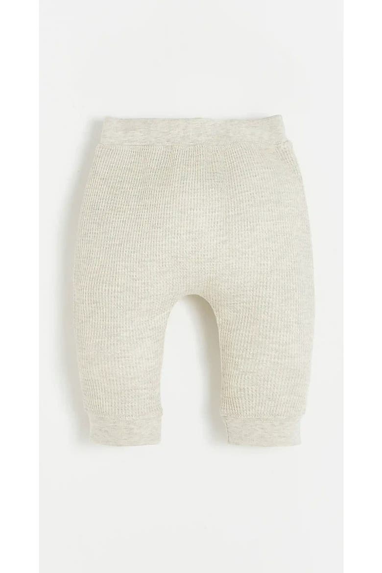Waffle Harem Pants for Infant, Alternate, color, GREY/MELANGE