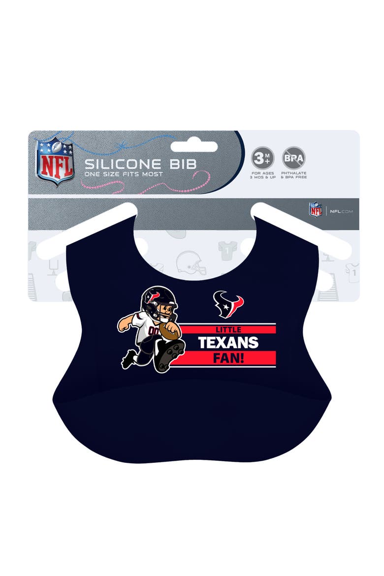 Houston Texans - NFL Silicone Bib, Alternate, color, Multicolor
